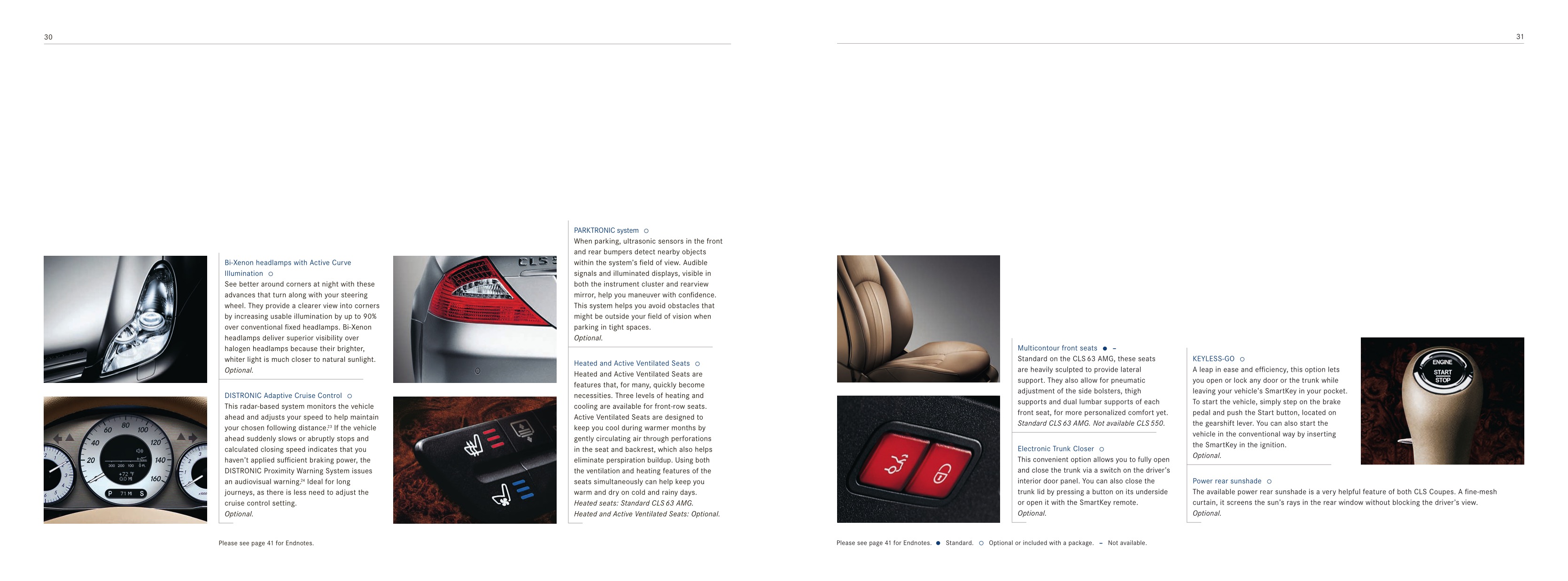 2009 Mercedes-Benz CLS-Class Brochure Page 21